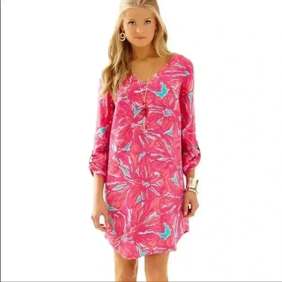 Lilly Pulitzer Dresses Lilly Pulitzer Arielle Tunic Dress - Picture 1 of 7